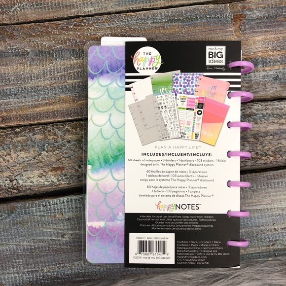 The Happy Planner Mini Happy Notes Kit - Mermaid - Picture 4 of 5